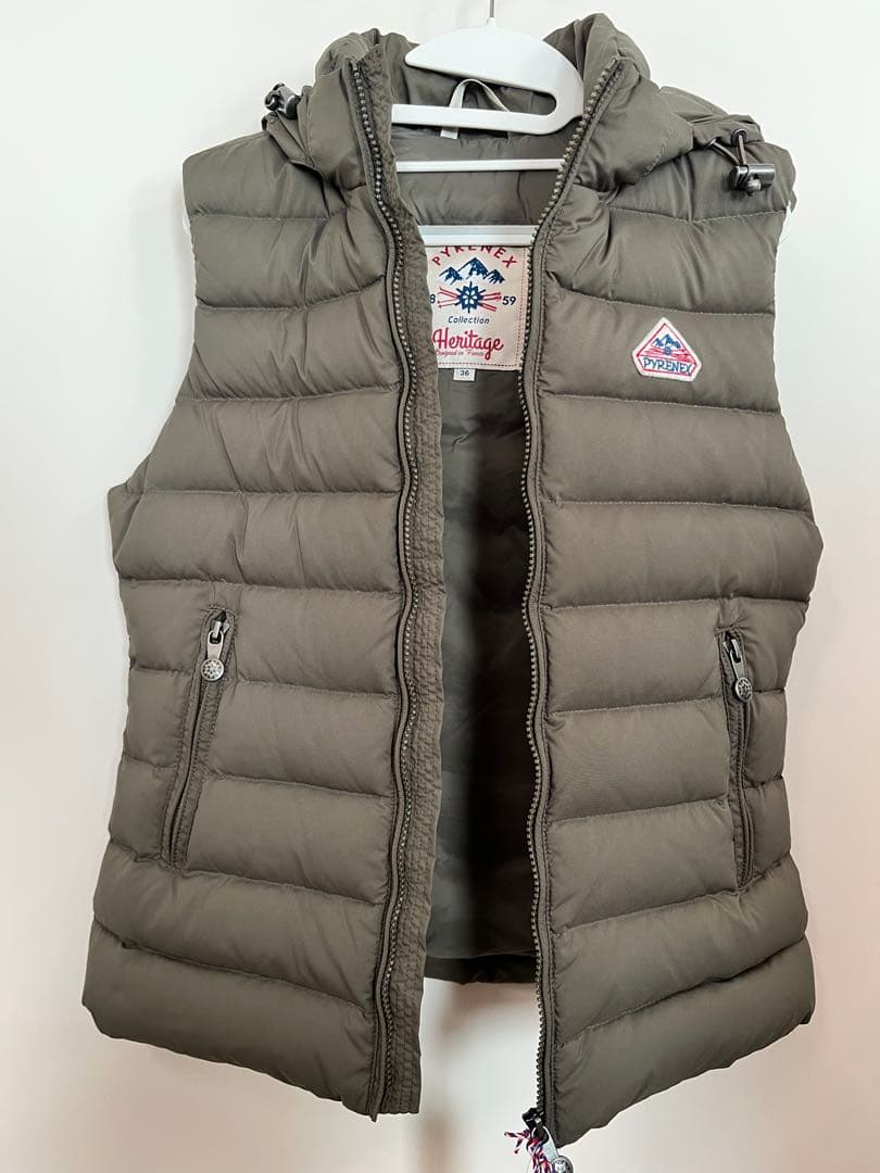 【新品】PYRENEX スプートニックダウンベスト36