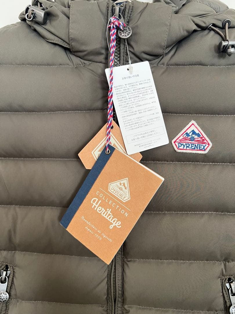 【新品】PYRENEX スプートニックダウンベスト36