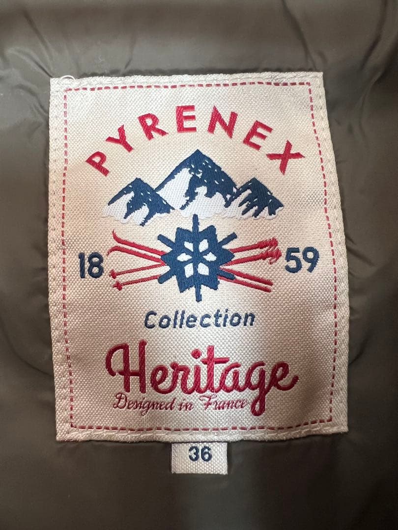 【新品】PYRENEX スプートニックダウンベスト36