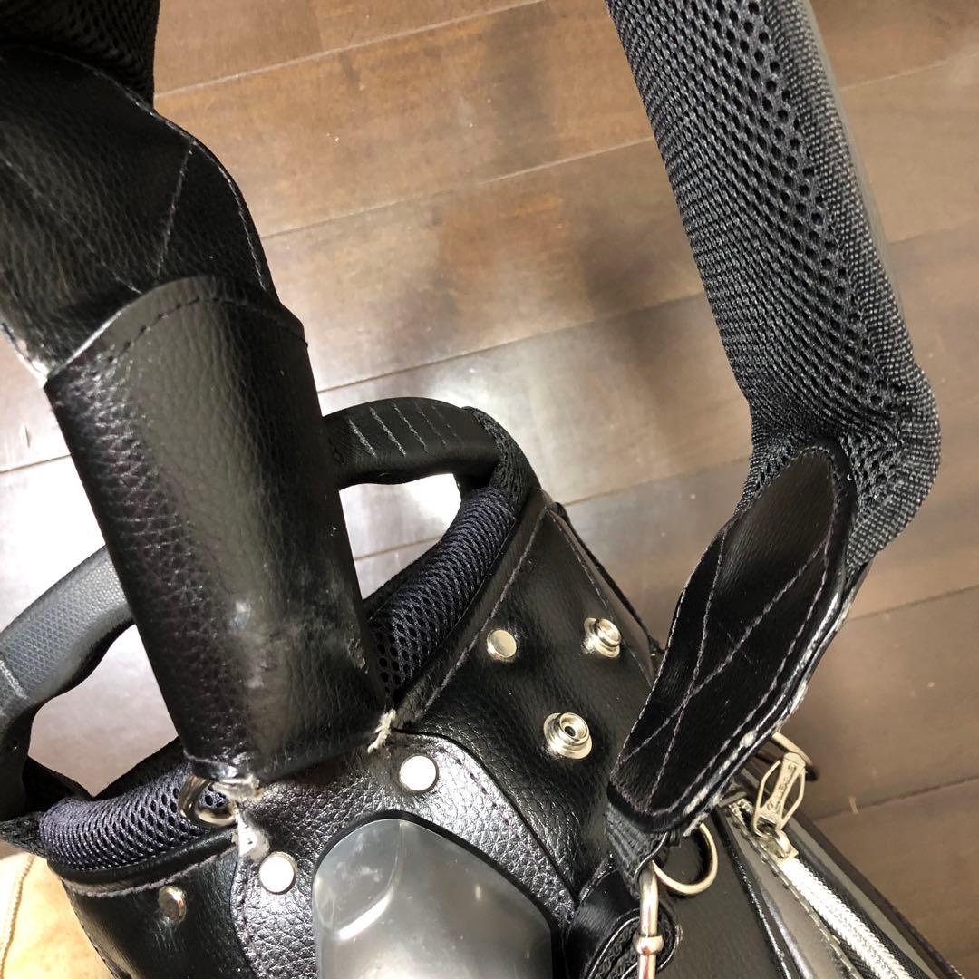 連休特価　Lexus ✖️Admiralキャディバッグ 黒 ストライプ