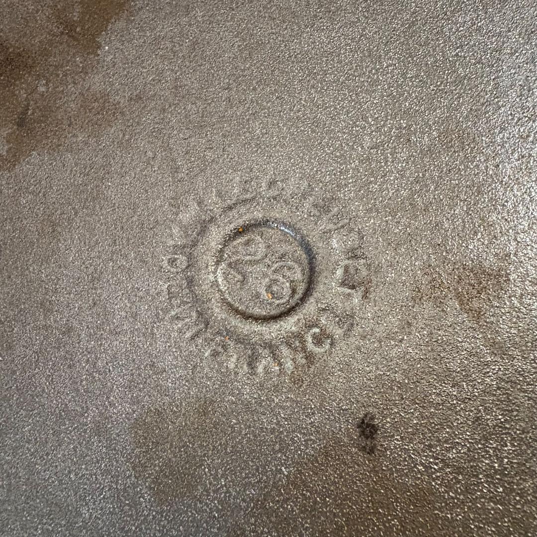 【レア】ヴィンテージ ル・クルーゼ オレンジグラデーションフライパン26cm