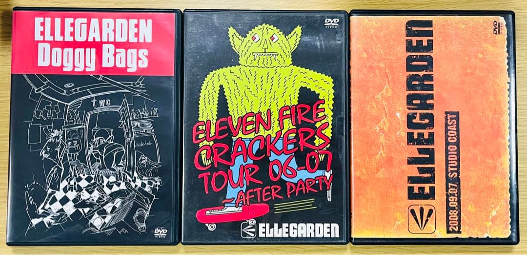ELLEGARDEN DVD 6枚セット