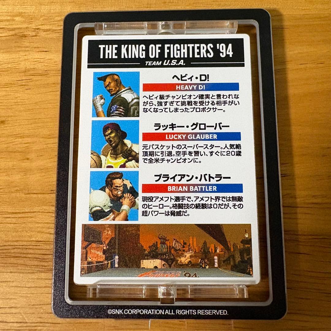 KOF 94 ウェブポン スピニングアクリルスタンド 6個+台座なし2個　セット