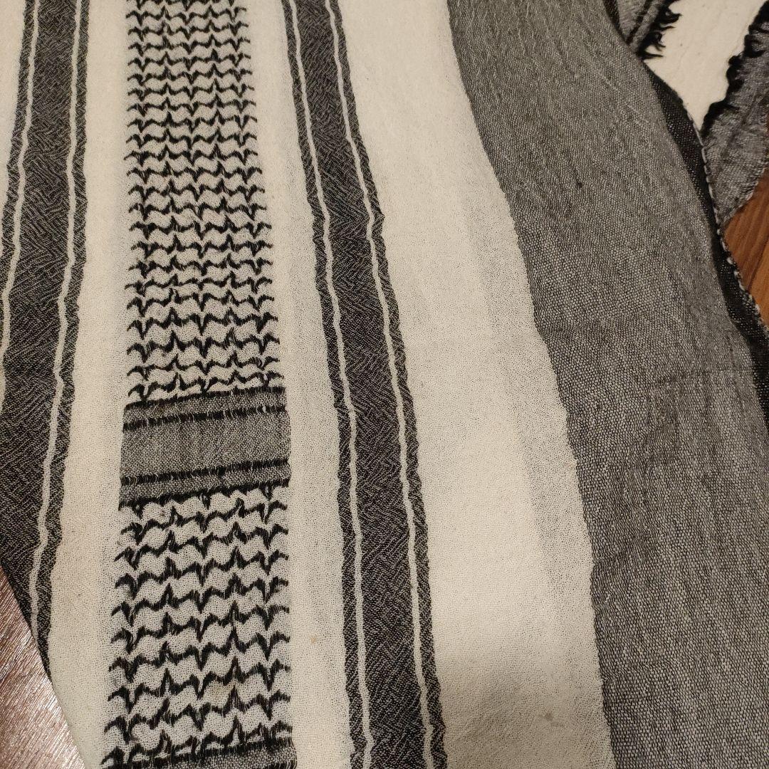 54 ジュンヤワタナベコムデギャルソン　大判スカーフ　バンダナ