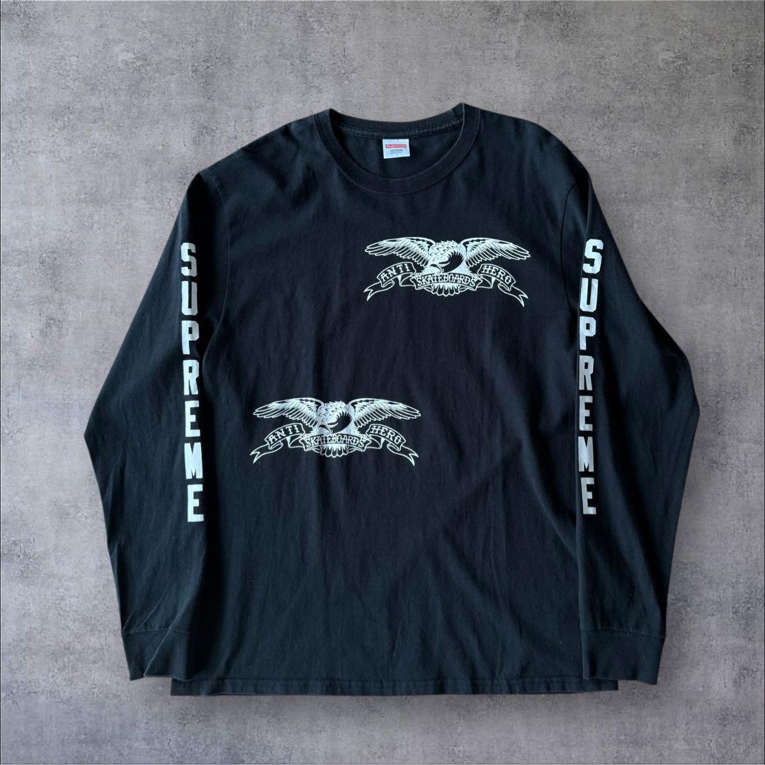 Supreme ANTI HERO シュプリーム ロングスリーブTシャツ L