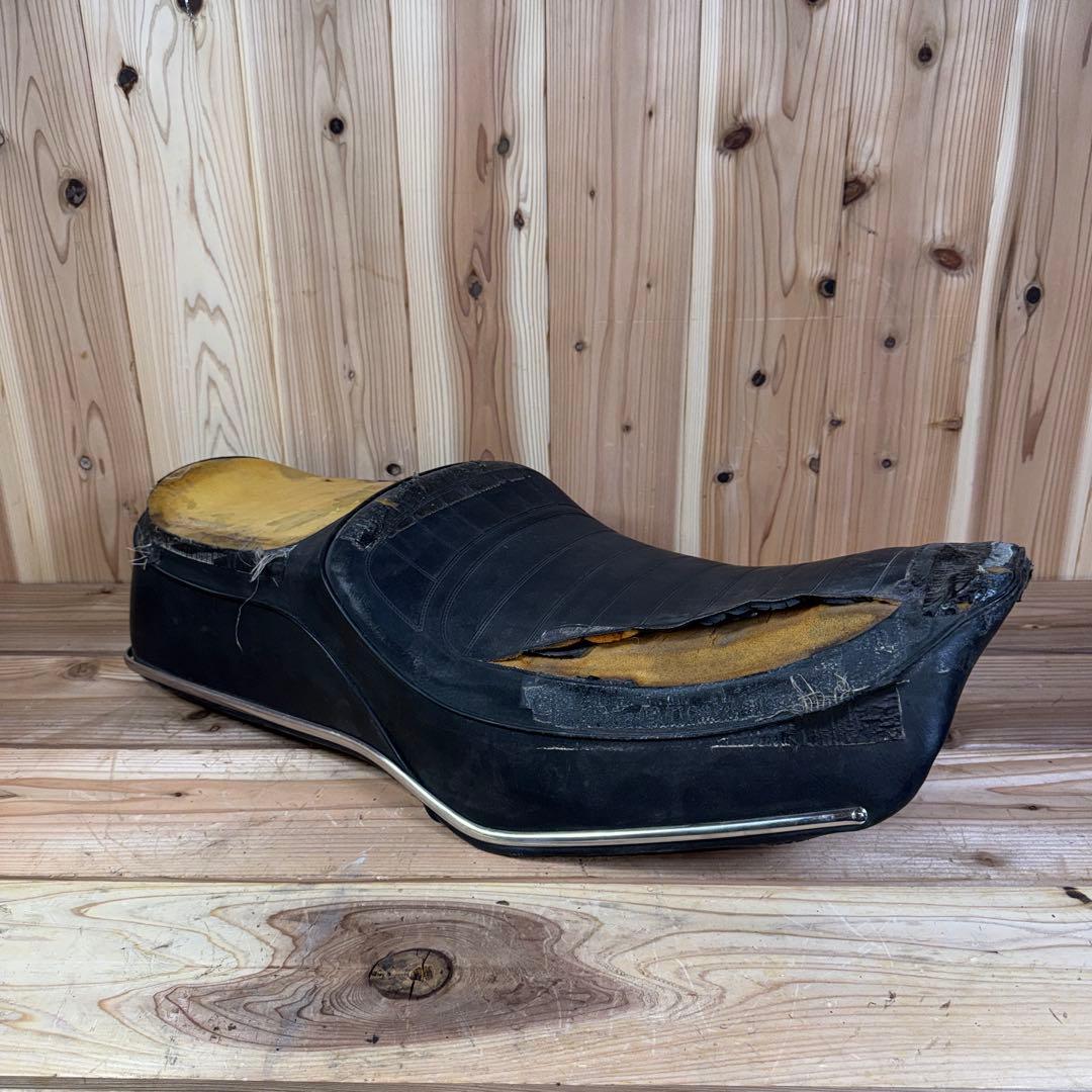 【当時物】cm400t cm250t 純正シート　純正モール　鉄ベース