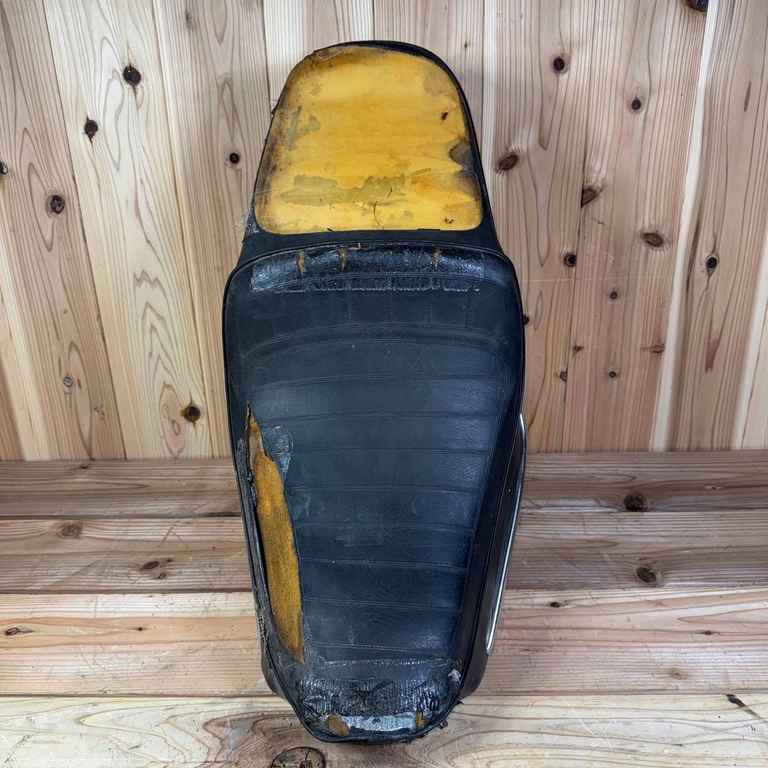 【当時物】cm400t cm250t 純正シート　純正モール　鉄ベース