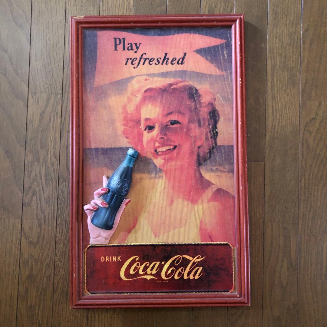コカコーラ・Coca-Cola・看板・アンティーク・ビンテージ・レトロ