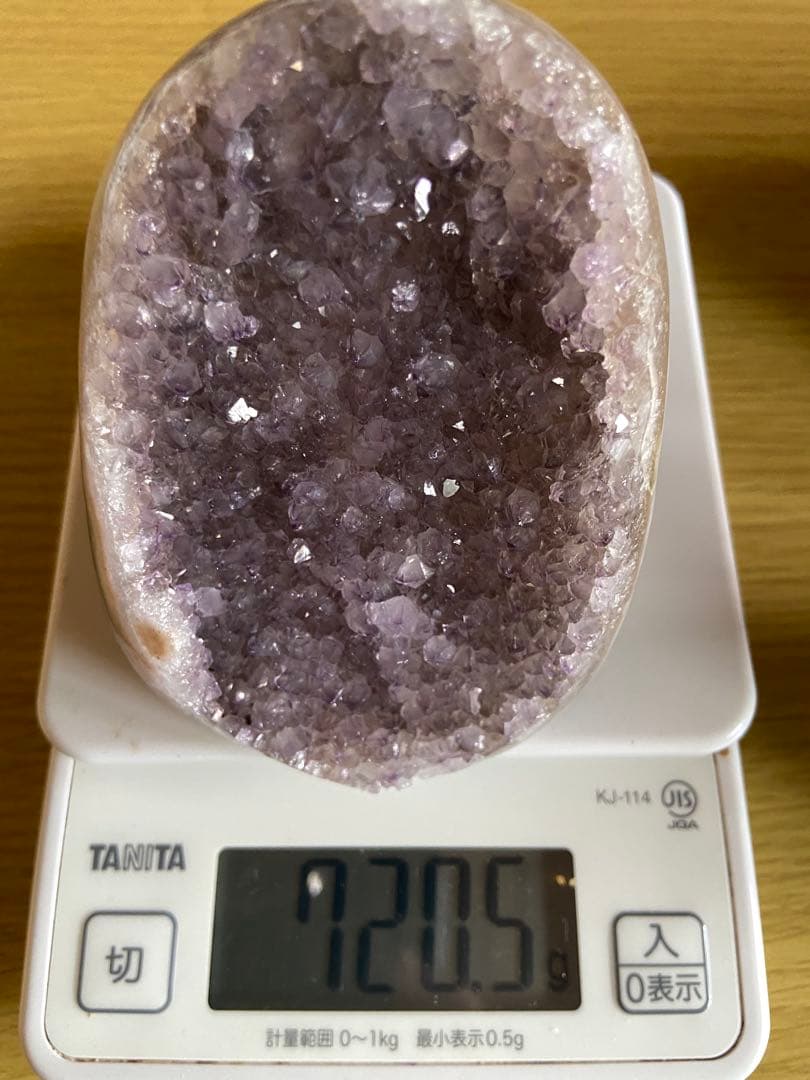 アメジストとピンクアメジスト最高級でずっしり感あり