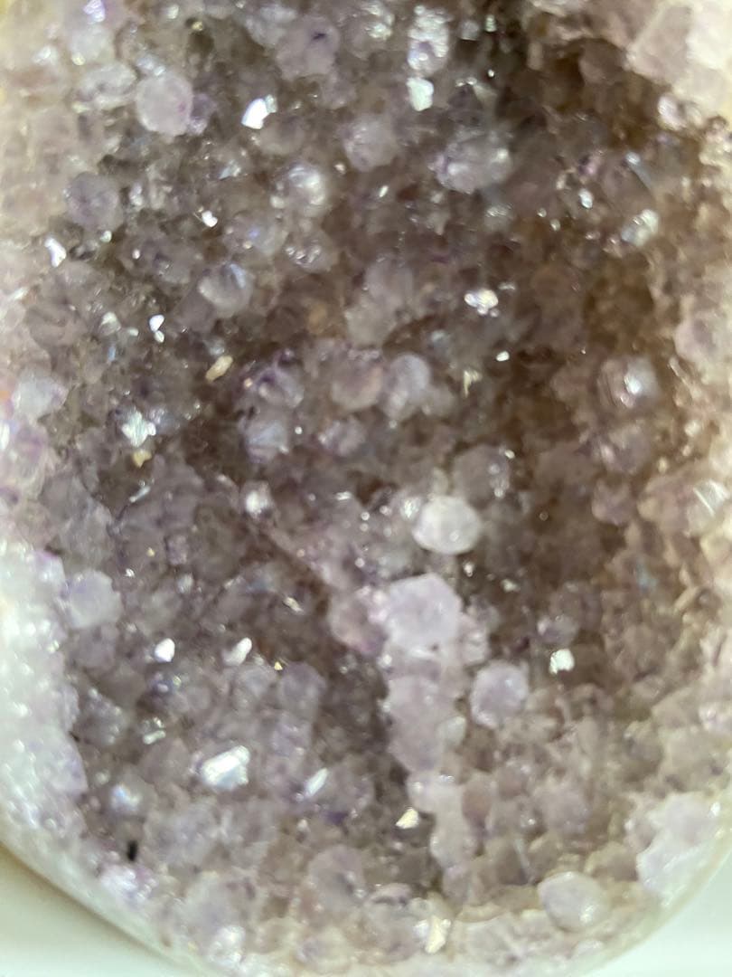 アメジストとピンクアメジスト最高級でずっしり感あり