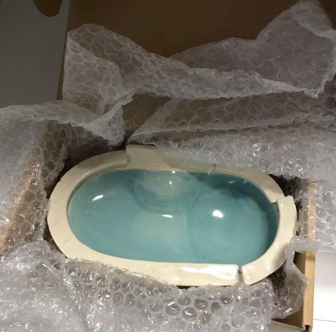 新品　箱付き　サノバチーズ　1/100(BLUE) プール pool 灰皿舐達麻