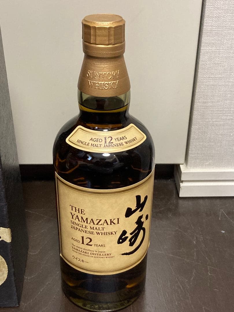 サントリー 山崎12年 700ml カートン付 ウイスキー 2026年1月購入