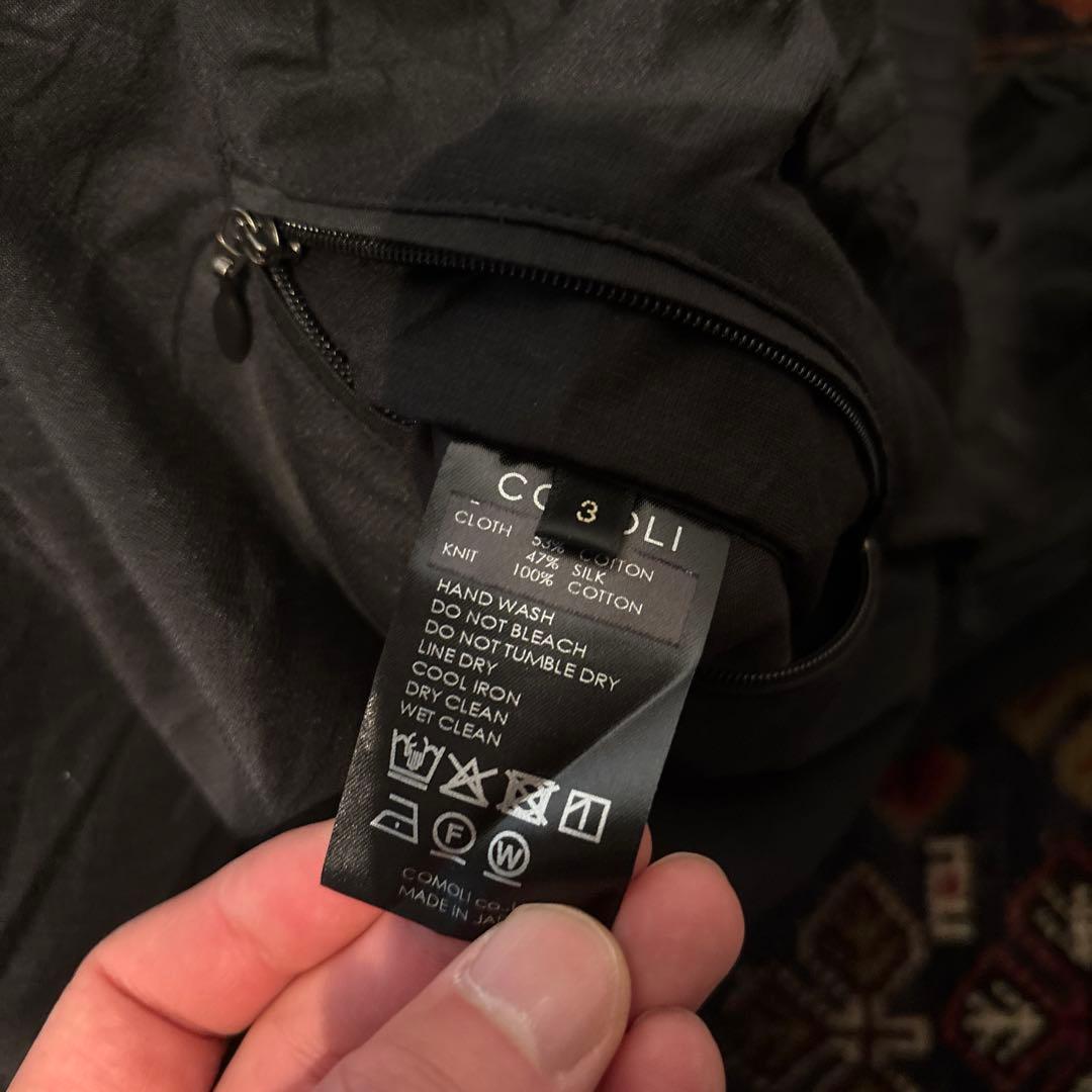 COMOLI 25SSリバーシブル トラックジャケット＆パンツ セット