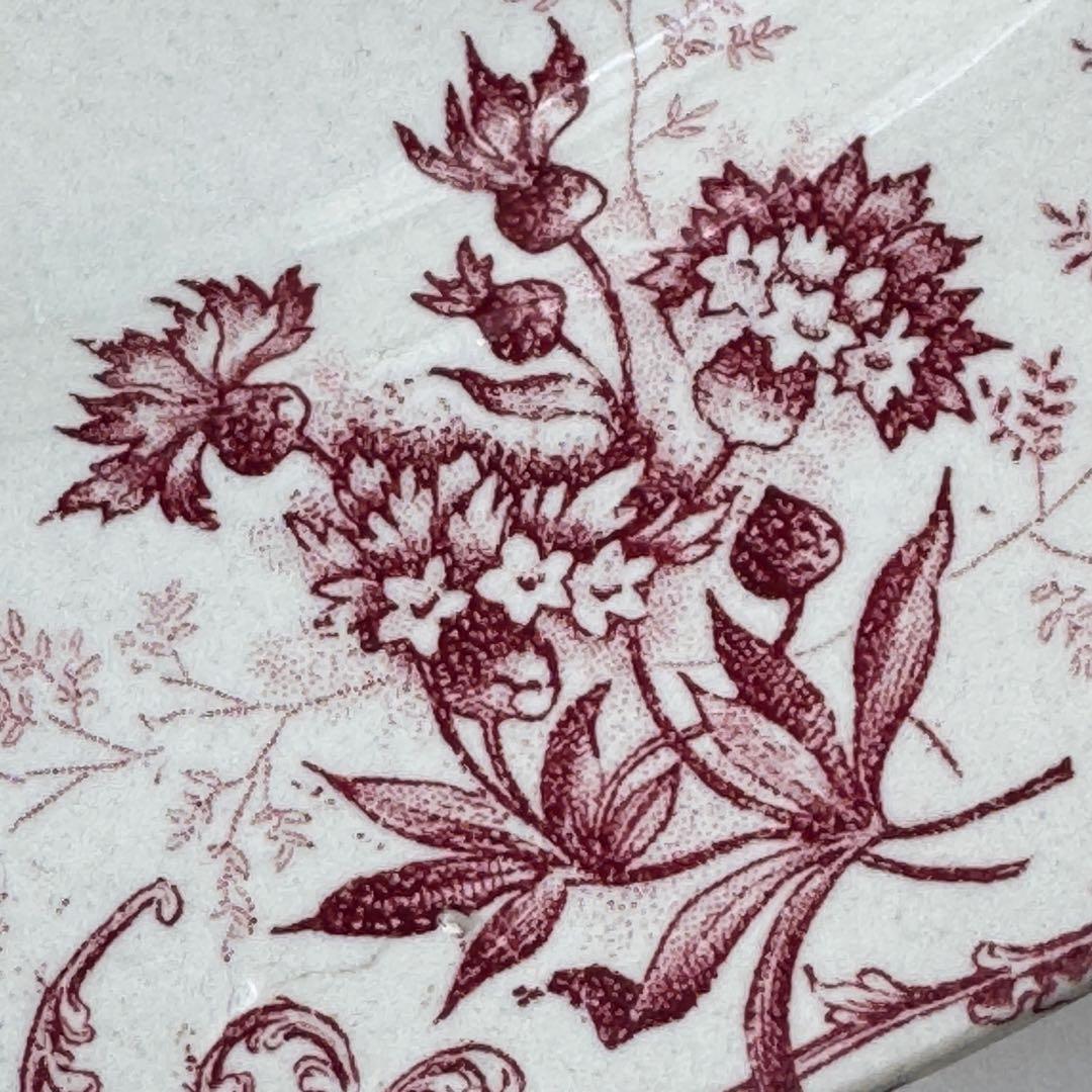 フランスアンティーク　ショワジー　Floreal 大皿