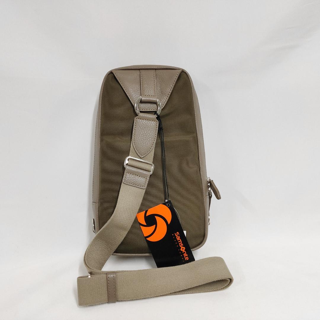 ○★新品 未使用 サムソナイト ホクストン スリングバッグ ボディバッグ トープ