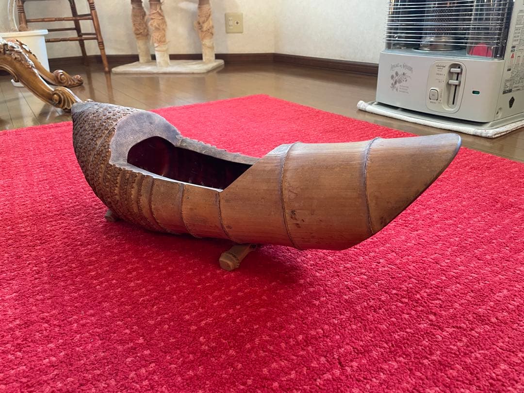 竹工芸 花器 アンティーク