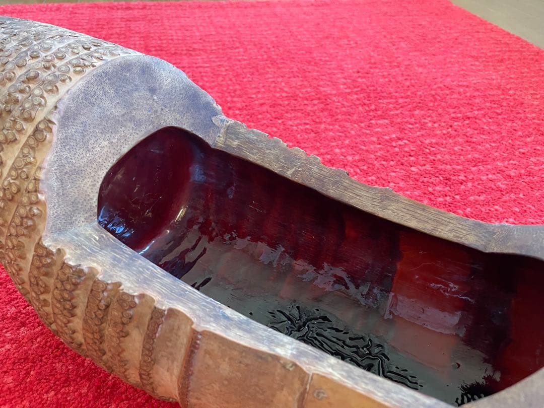 竹工芸 花器 アンティーク