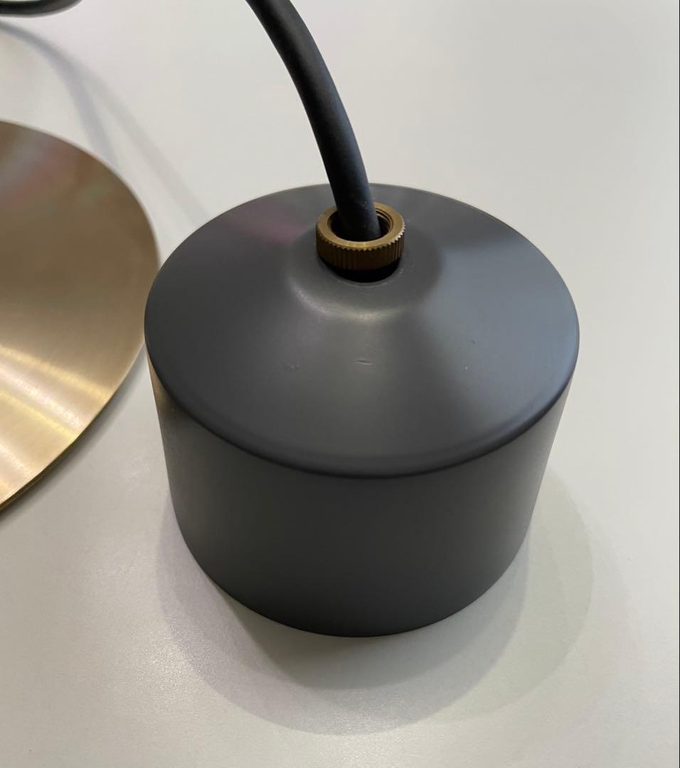 【ニューライトポタリー】bullet flat shade/190/brass