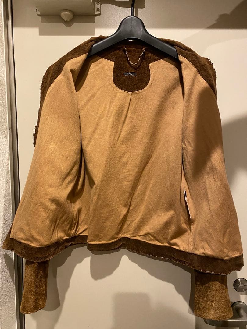 sisii シシ スウェード レザー シングル ライダース ジャケット 牛革 S