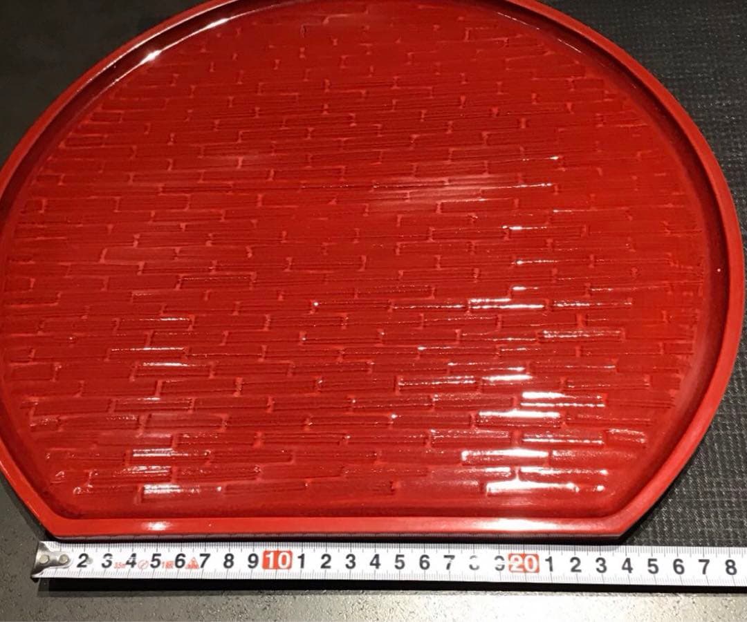 半月膳　天然木4枚セット