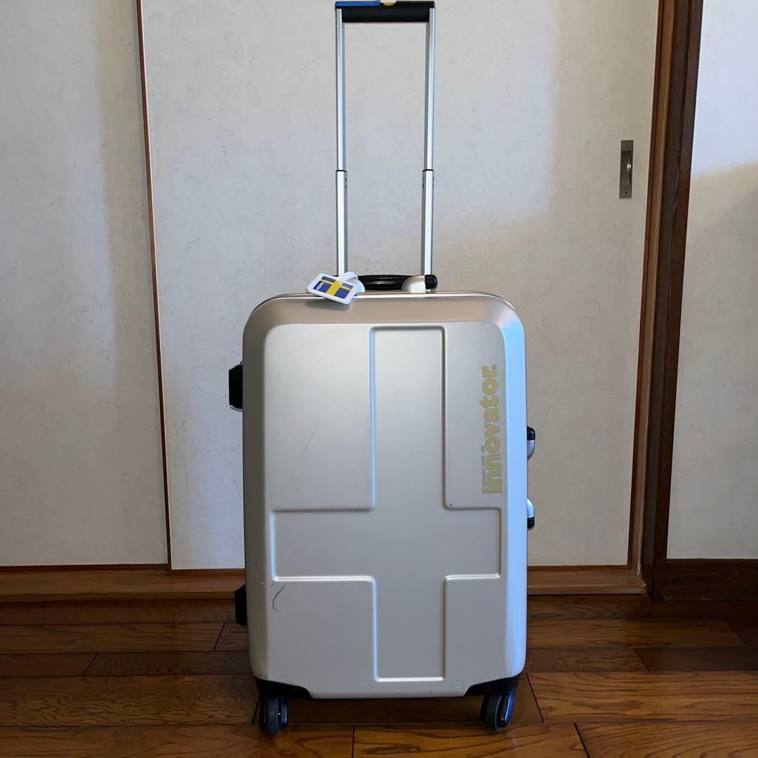 ゾウくん様専有　イノベータースーツケース　シルバー　TSAロック　頑丈