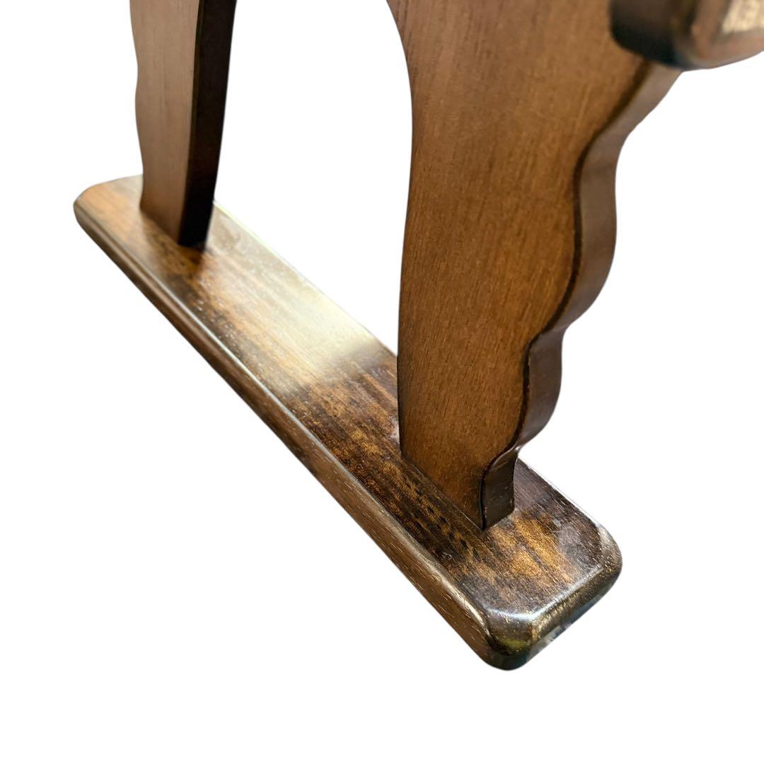 HR920 希少デザイン karimoku　鋲　サイドテーブル マガジンラック