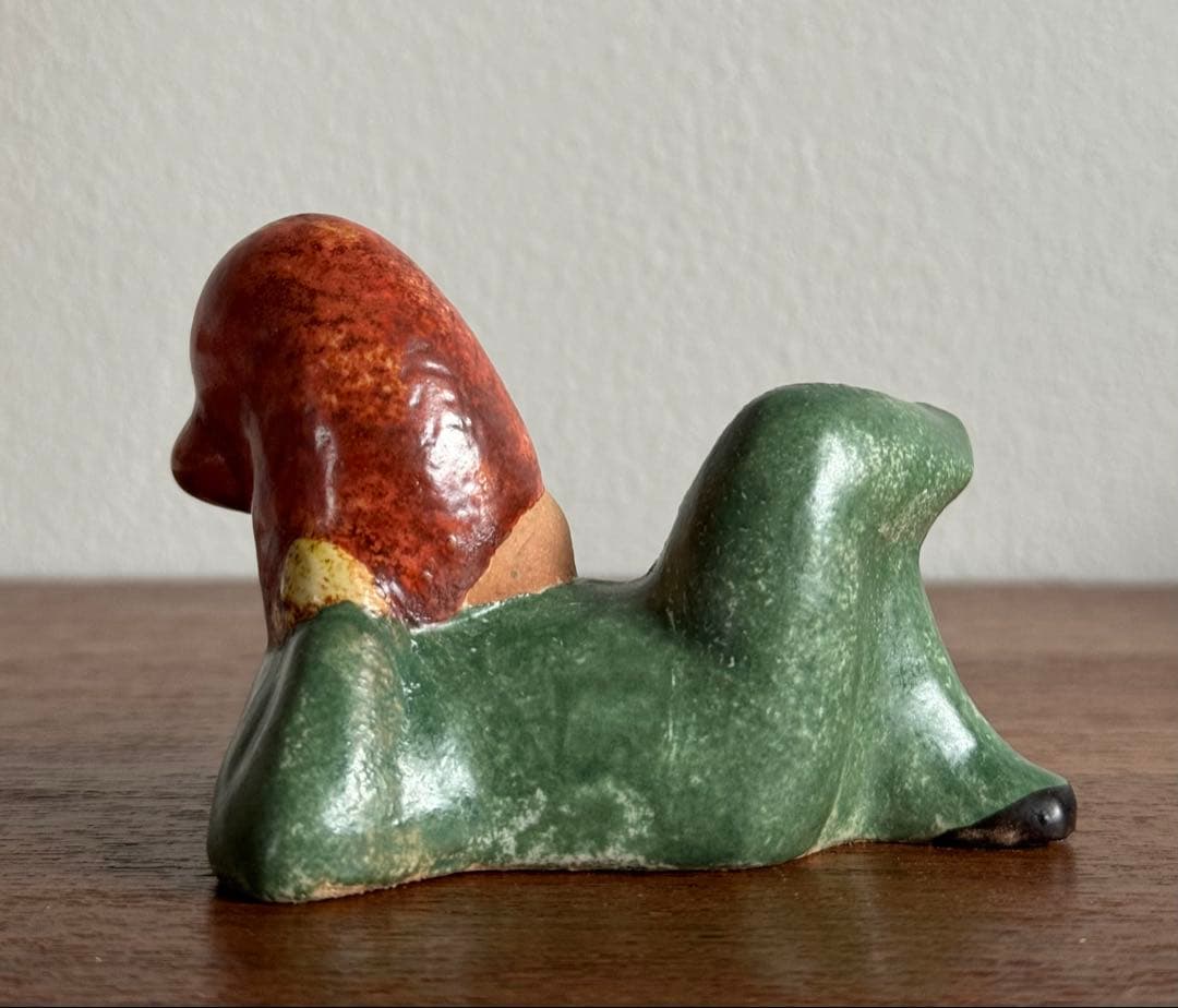 Lisa Larson　レイジートムテ/Lazy Tomte（緑）