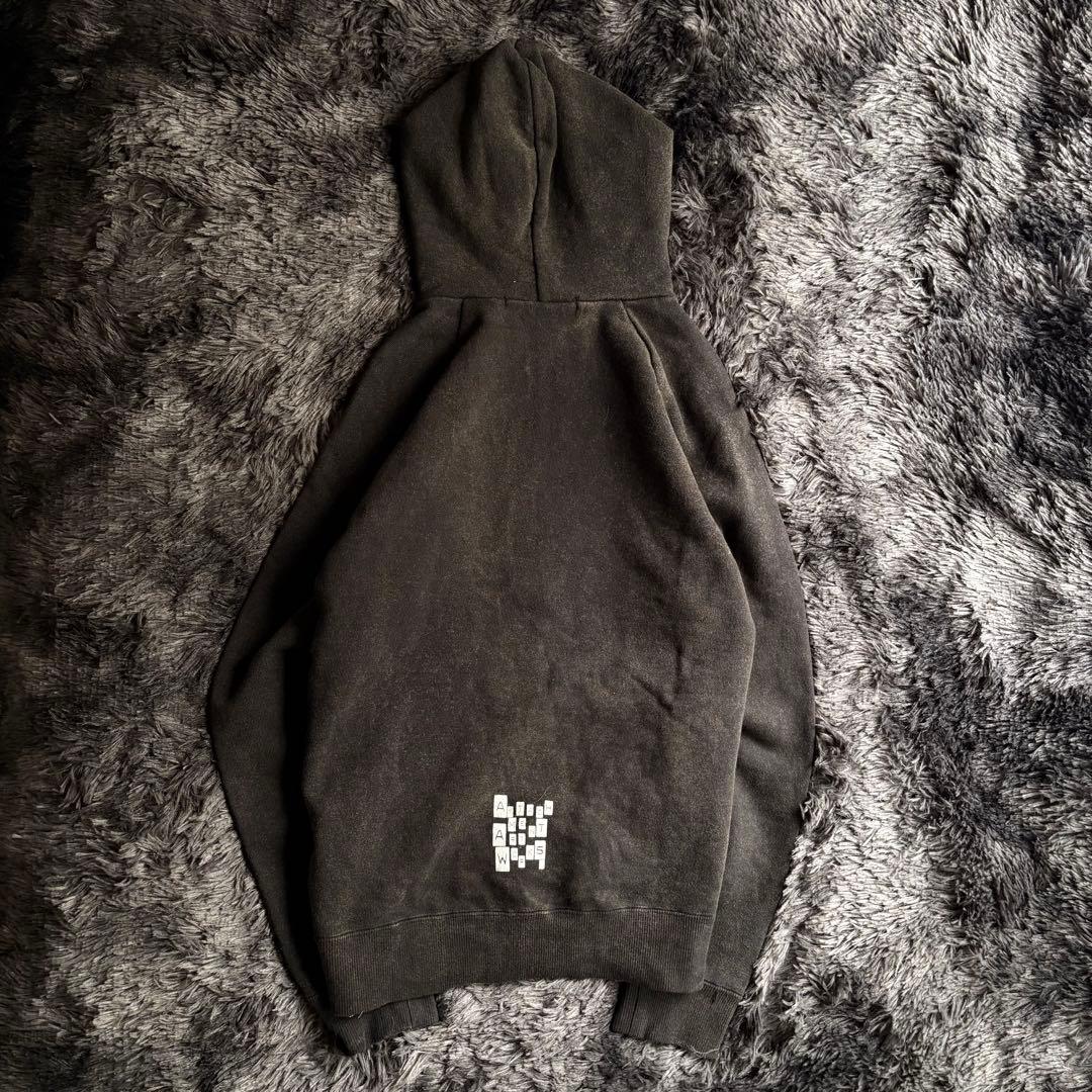 ATTACHMENT フーディー Noise swag ブラック