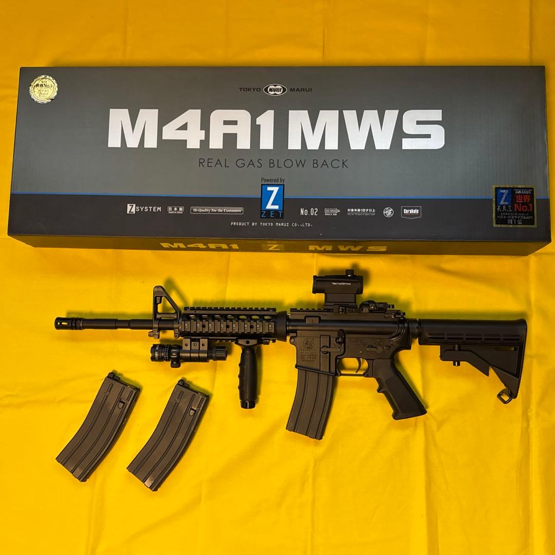 東京マルイ　M4A1 MWS （オプションパーツ付き）