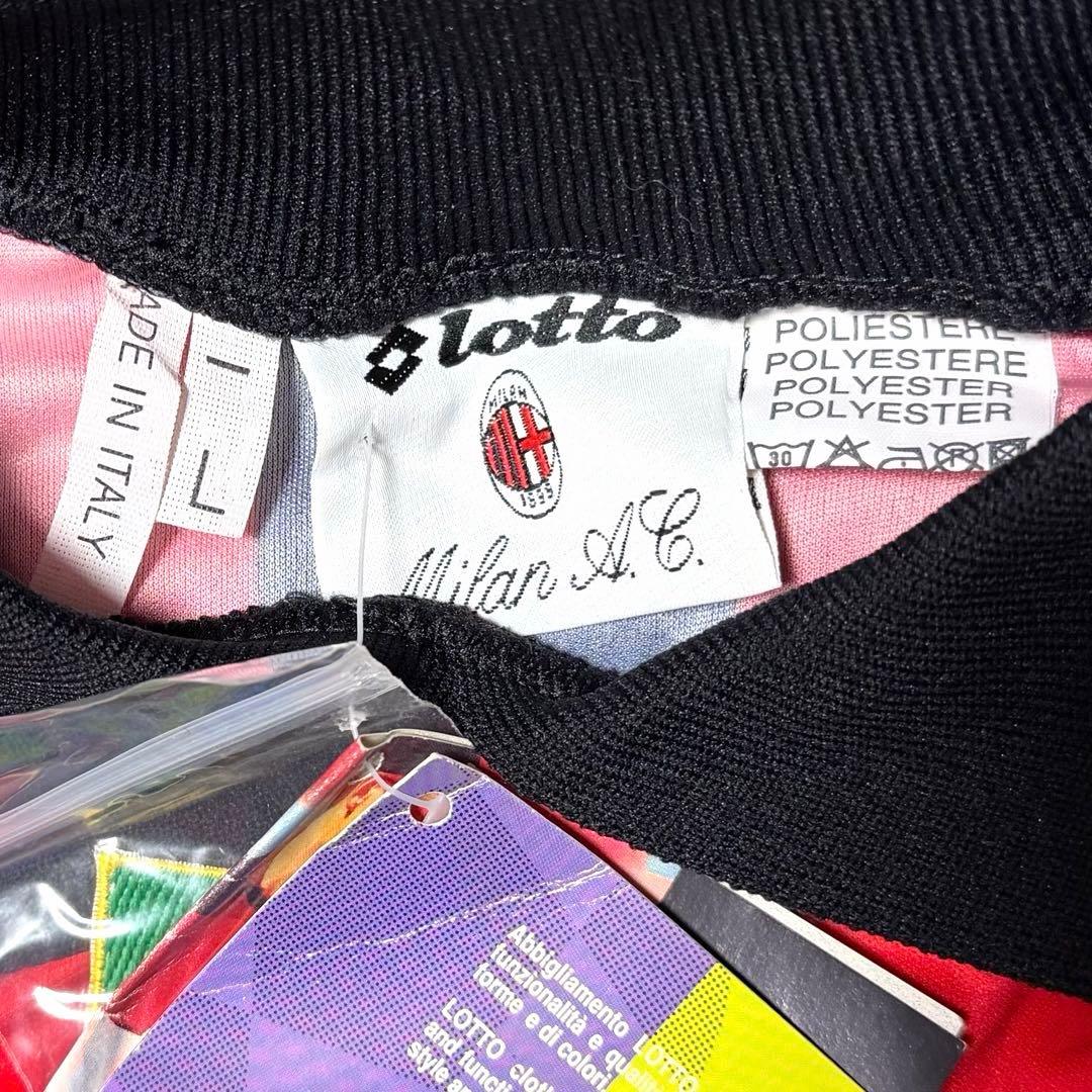 【新品/タグ付き】93/94 ACミラン ホームユニフォーム 【Lサイズ】長袖