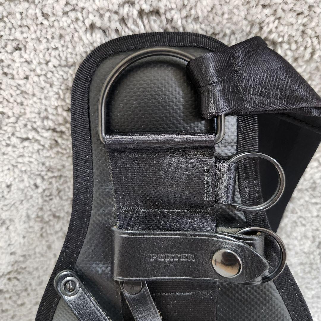 【美品】PORTER HEAT スリングショルダーバッグ