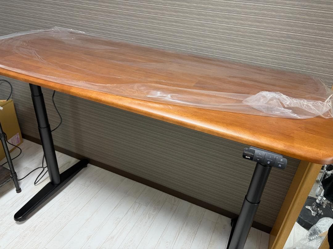 COFO Desk Premium 160cm キャスター付 ウォルナットBLK