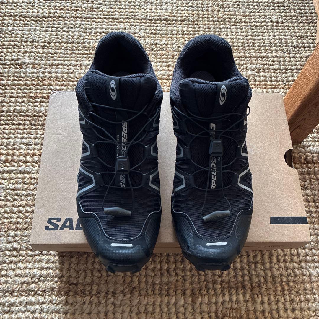 靴 Salomon Speedcross 3 \"Black/Silver\"