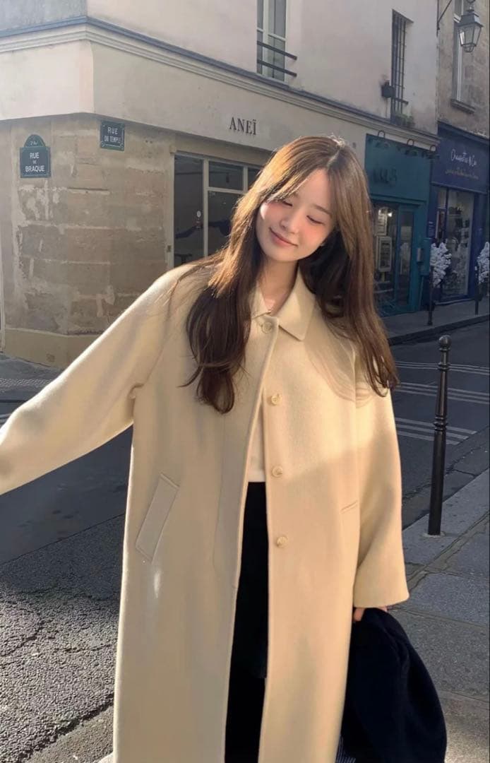 新品　韓国　ounce オンス　コート　ロングコート