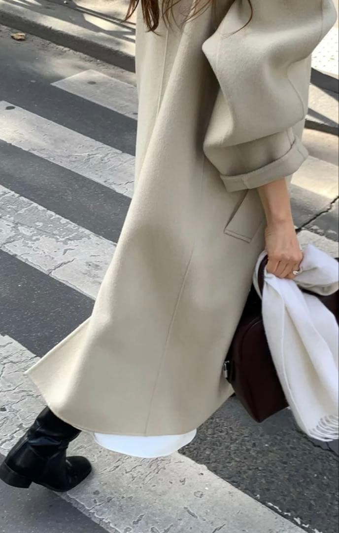 新品　韓国　ounce オンス　コート　ロングコート