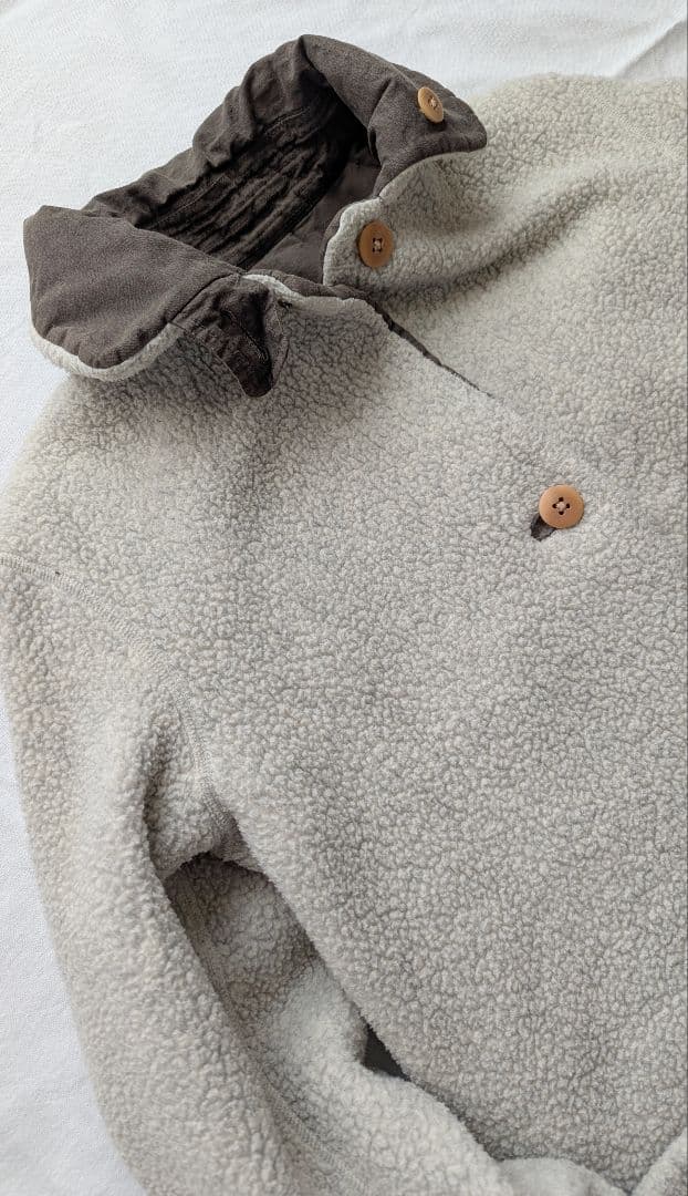 美品45rpm＆ボア付きリバーシブルコート