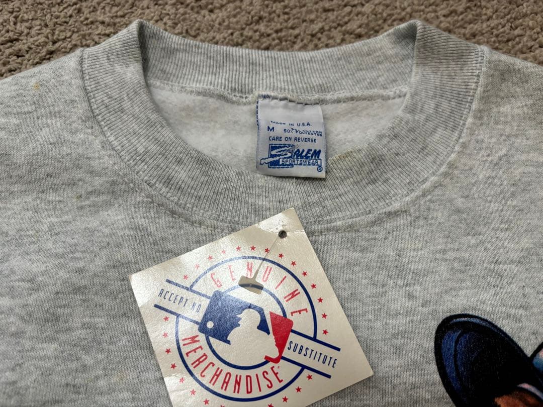 新品　USA製 ドジャース 野茂英雄 MLB SALEM スウェット トレーナー