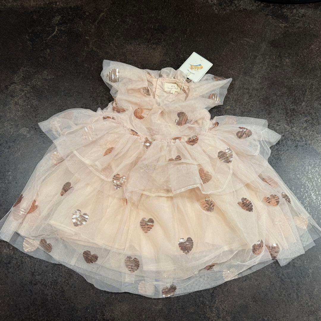 Konges Sløjd コンゲススロイド　ハート　ドレス