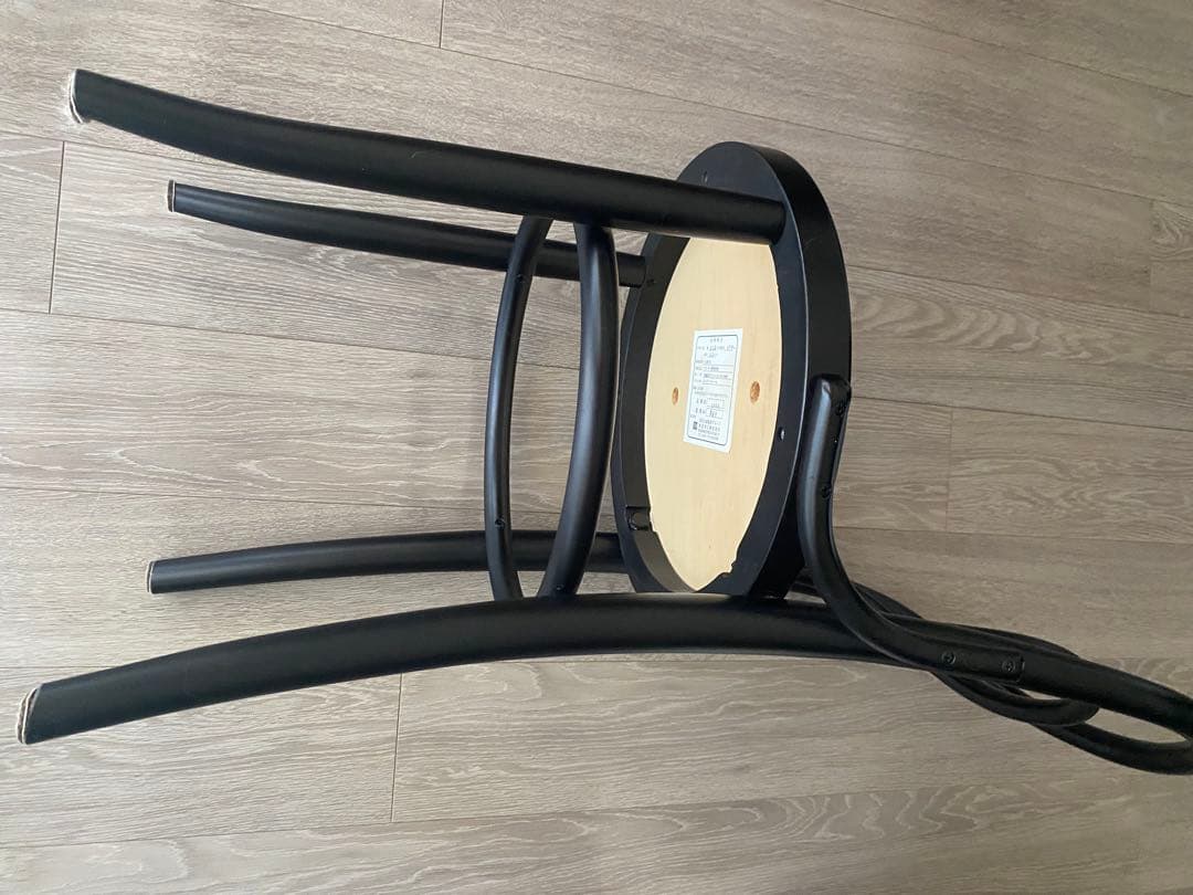 超美品　秋田木工 IDC大塚取扱 折り畳み ダイニングテーブル 楕円形