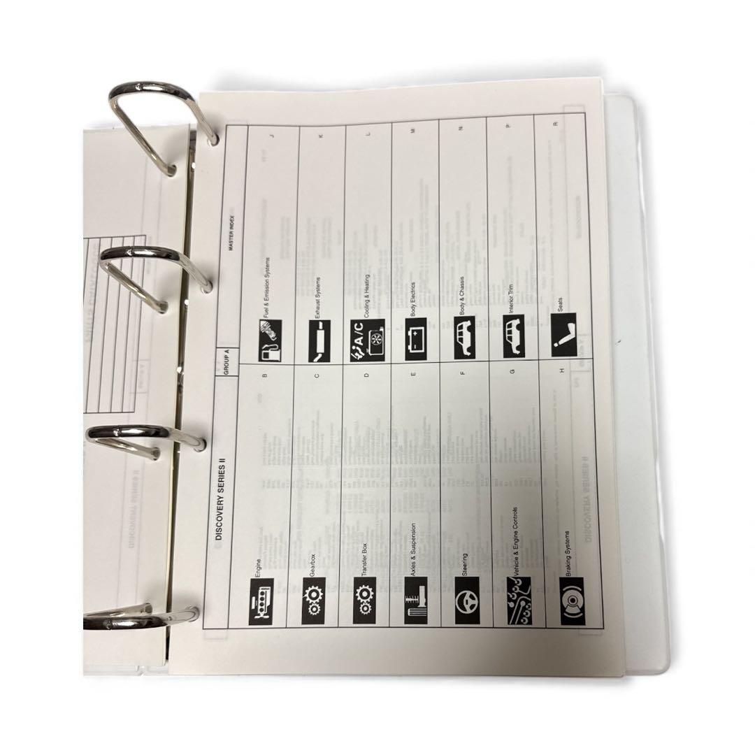 香織様用【純正】ランドローバー ディスカバリー 整備書 兼 パーツカタログ 希少