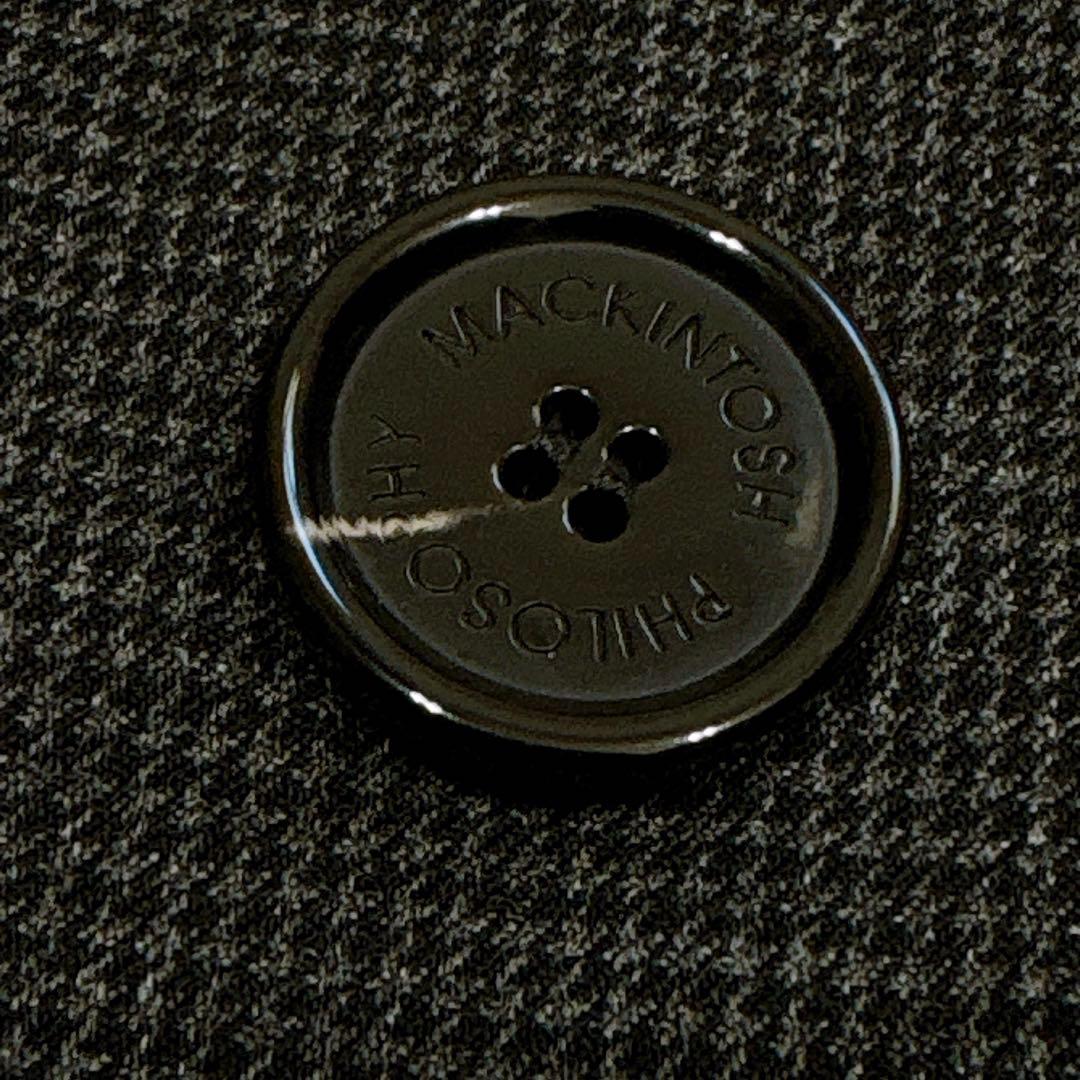 未使用✨ マッキントッシュ　トロッター　ステンカラー　ライナー　40 グレー