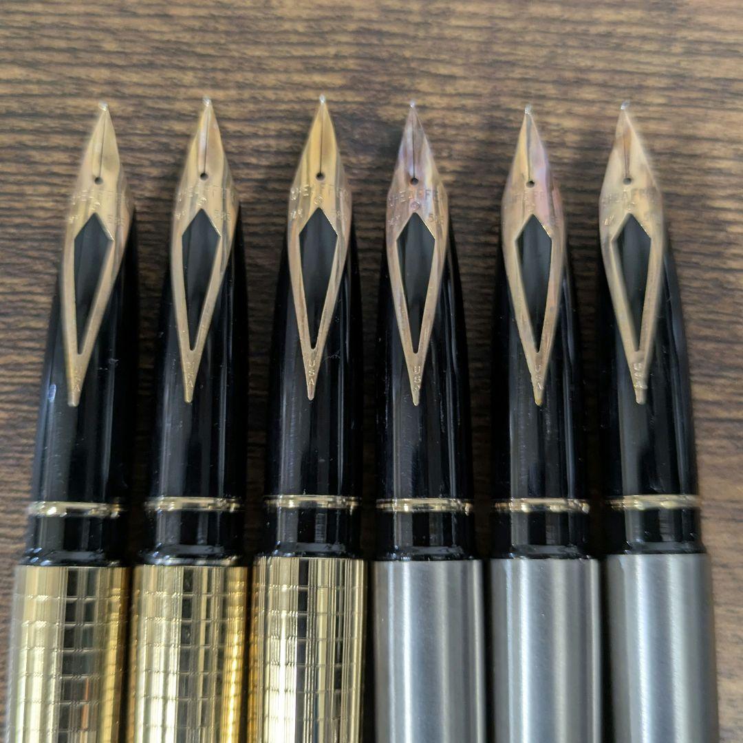 【シェーファー】万年筆　タルガ 14K 6本セット