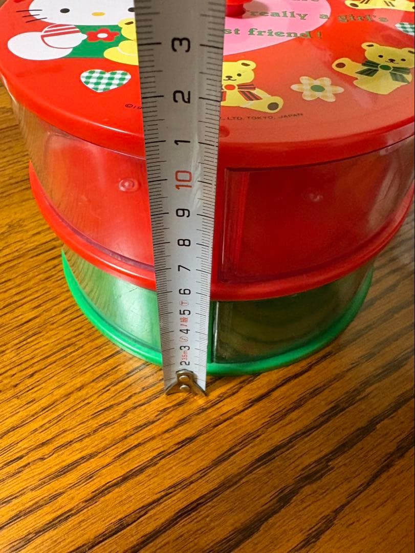 ハローキティとケロッピの２段小物入れ 非売品【希少】