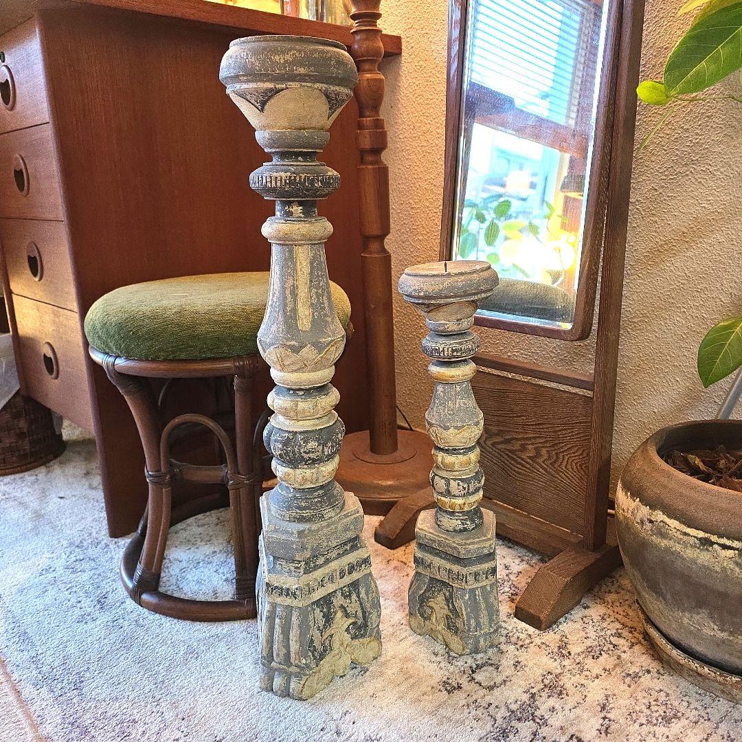 キャンドルスタンドアンティーク燈台
