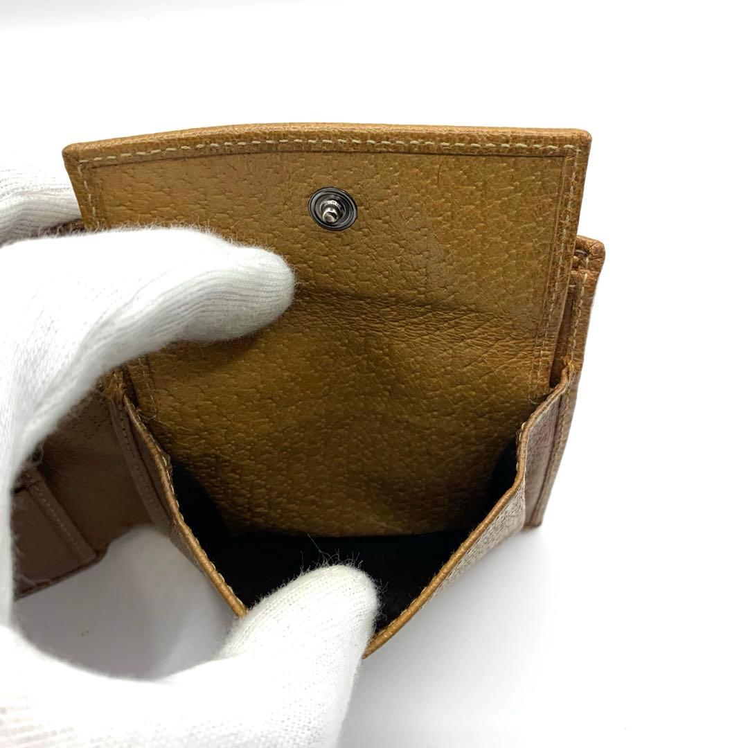 美品✨GUCCI グッチ GGキャンバス 二つ折り財布 04862・4276