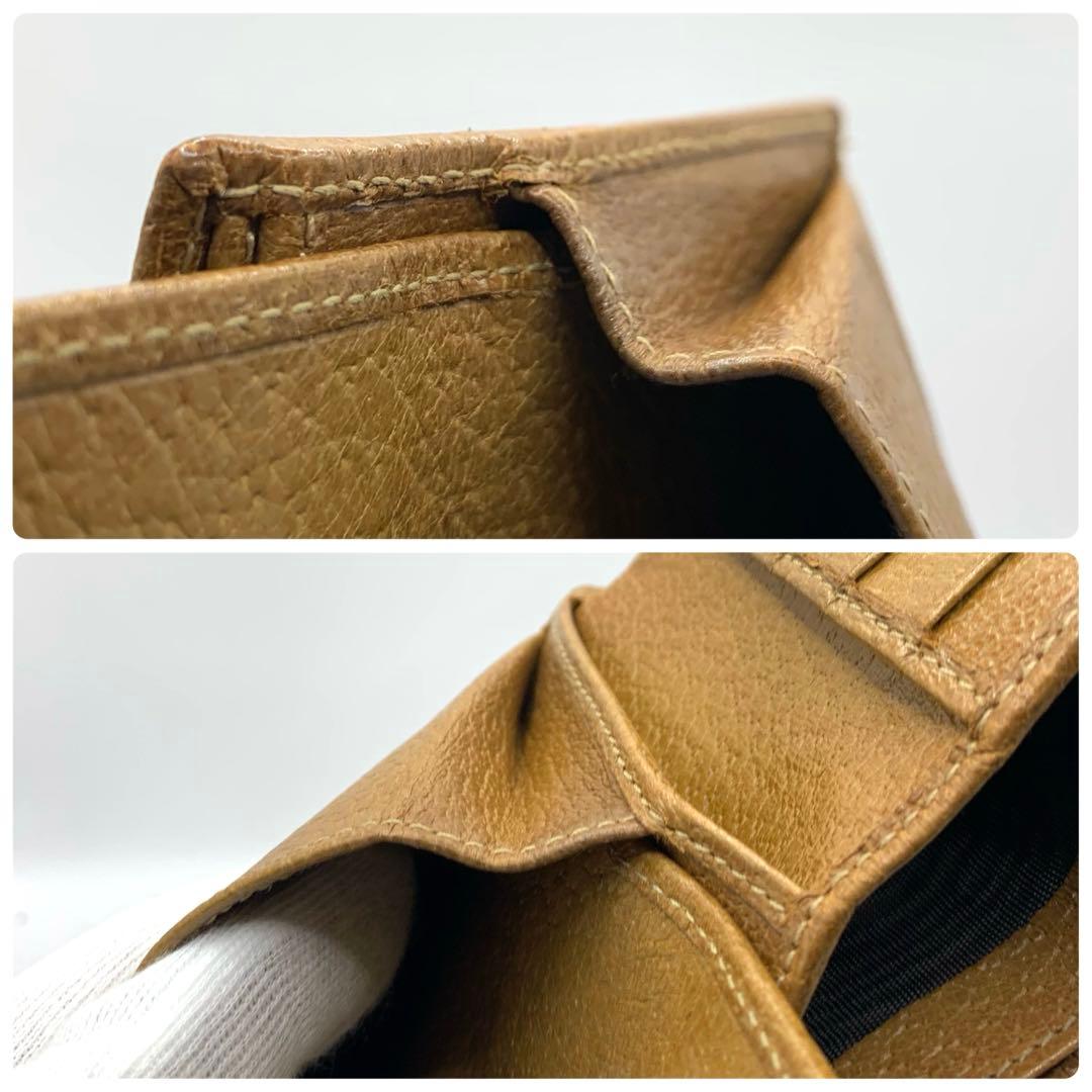 美品✨GUCCI グッチ GGキャンバス 二つ折り財布 04862・4276