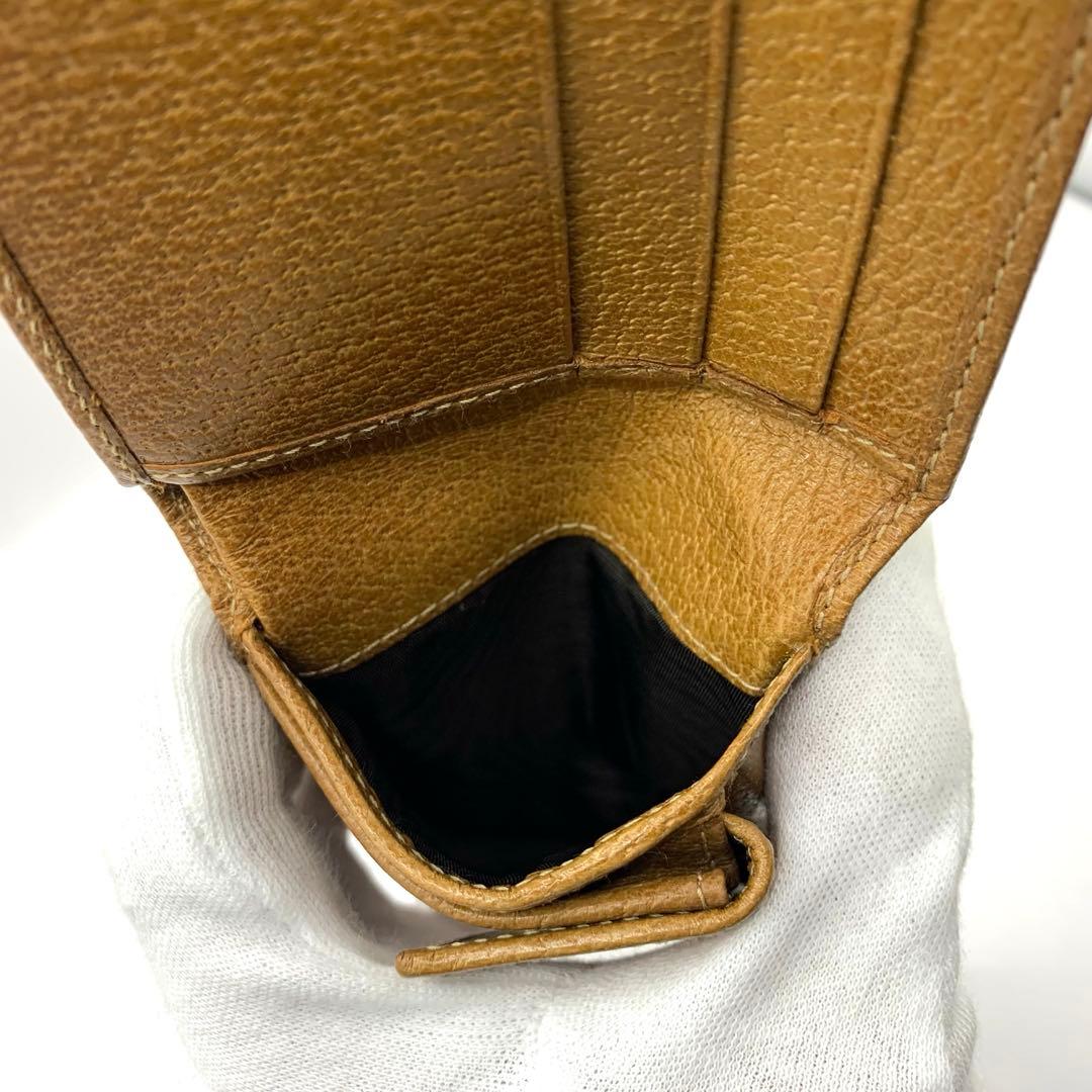 美品✨GUCCI グッチ GGキャンバス 二つ折り財布 04862・4276