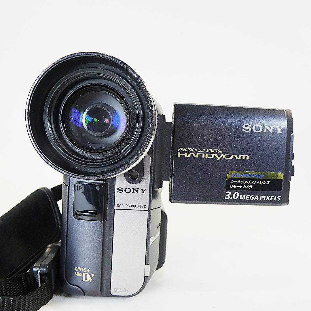 動作品 ソニーDCR-PC300 MiniDV ビデオカメラ DVDダビングに