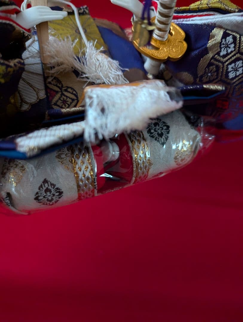 【値下げ】親王飾り ひな祭 伝統的雛人形 ミニチュア 昭和レトロ 70ビンテージ