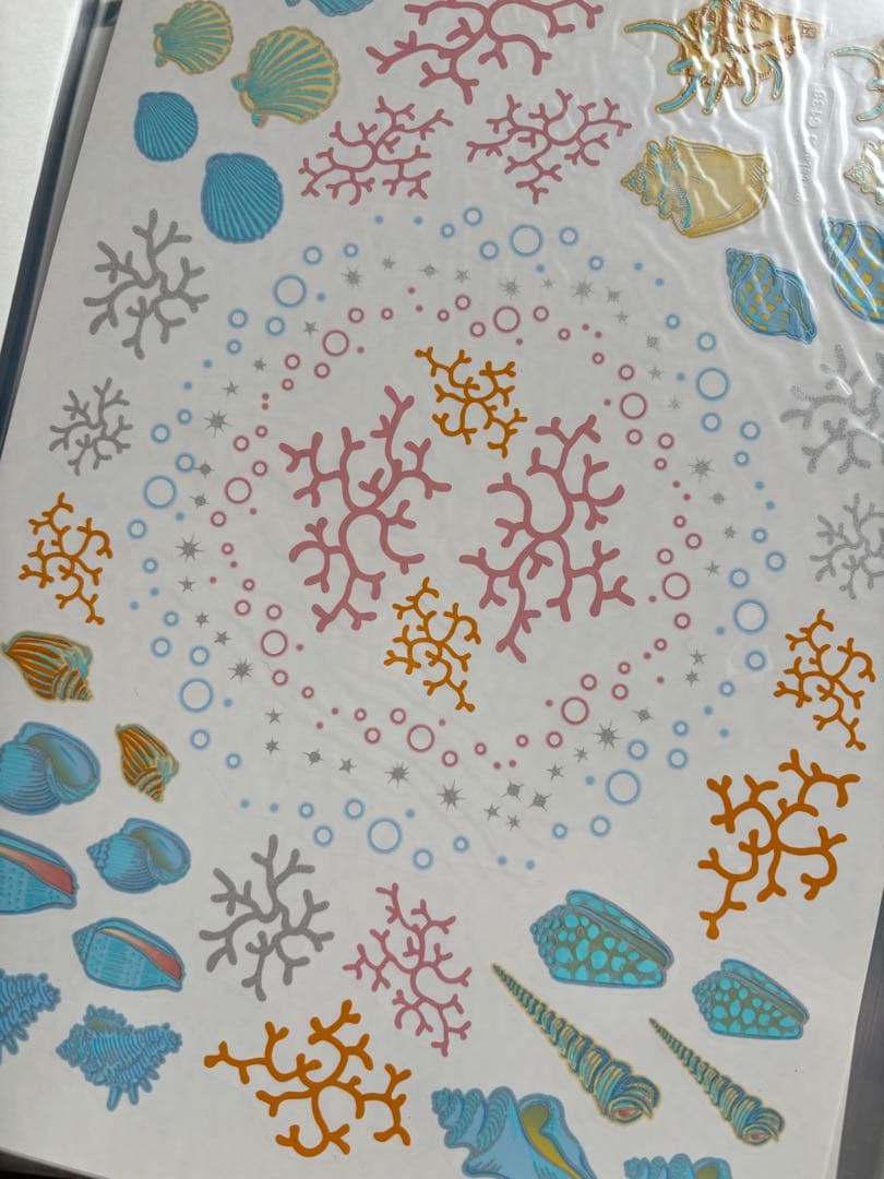 ポーセラーツ　60枚ヴォーグ社　転写紙無地　グラデーションまとめ売り